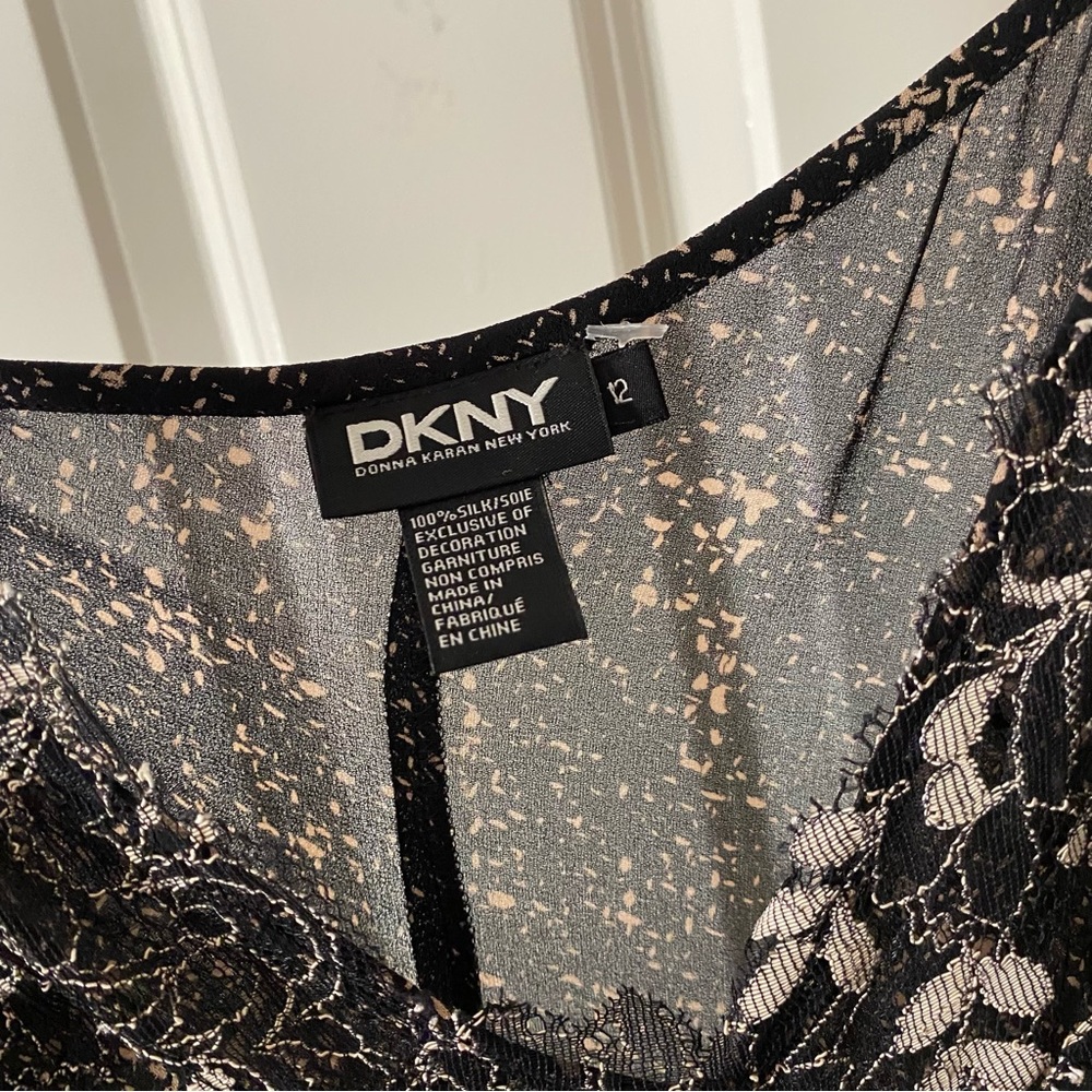 DKNY Vintage 100% Silk Slip Dress - Picture 5 of 5